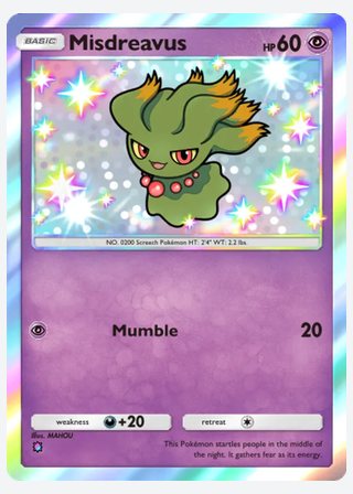 Misdreavus — catalogusbeeld