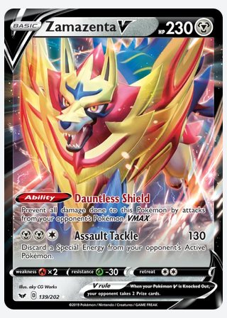 Zamazenta V — catalogusbeeld