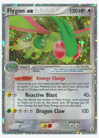 Flygon ex — catalogusbeeld