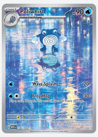 Poliwhirl — catalogusbeeld