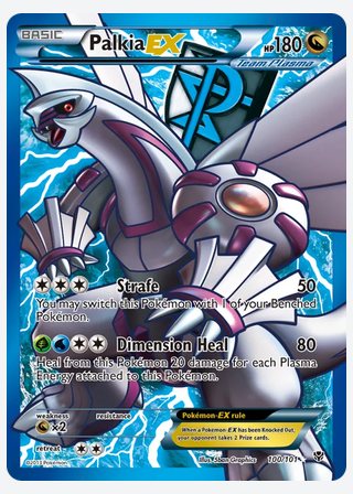 Palkia-EX — catalogusbeeld