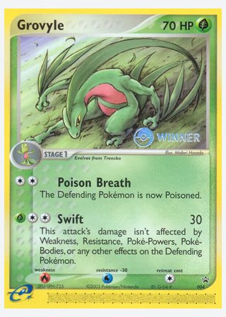 Grovyle — catalogusbeeld