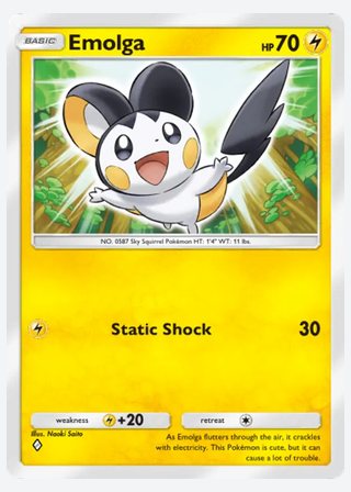 Emolga — catalogusbeeld