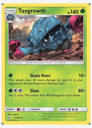 Tangrowth — catalogusbeeld