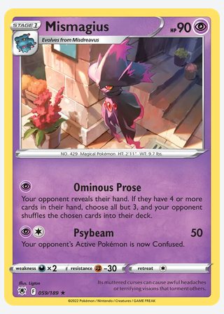 Mismagius — catalogusbeeld