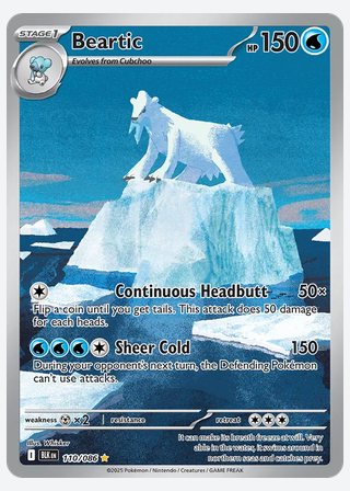 Beartic — catalogusbeeld