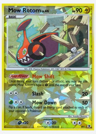 Mow Rotom — catalogusbeeld