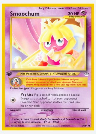 Smoochum — catalogusbeeld