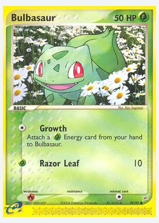 Bulbasaur — catalogusbeeld