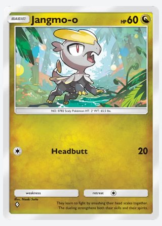 Jangmo-o — catalogusbeeld