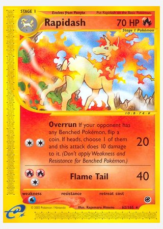 Rapidash — catalogusbeeld