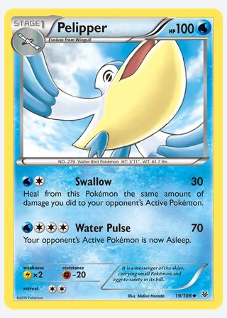 Pelipper — catalogusbeeld