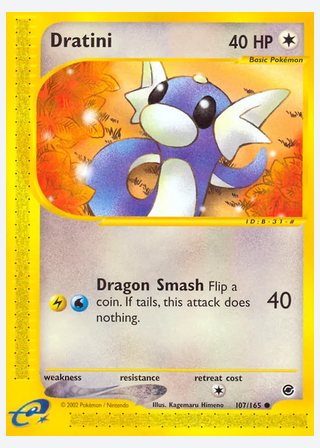 Dratini — catalogusbeeld
