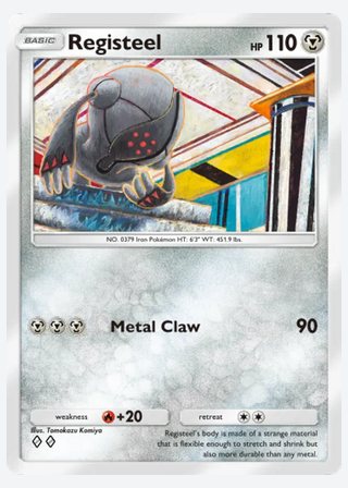 Registeel — catalogusbeeld