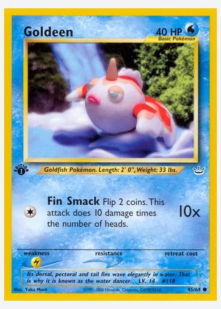Goldeen — catalogusbeeld