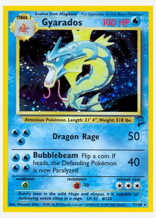 Gyarados — catalogusbeeld