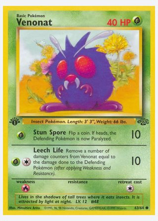 Venonat — catalogusbeeld