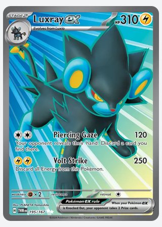 Luxray ex — catalogusbeeld