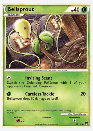 Bellsprout — catalogusbeeld