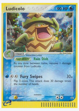 Ludicolo — catalogusbeeld