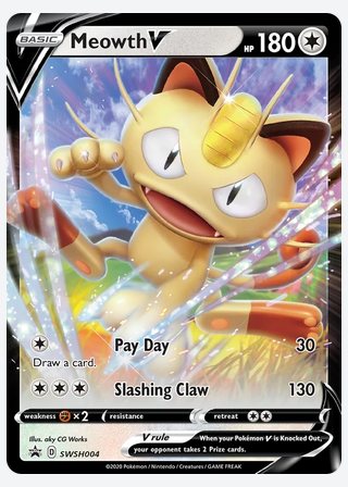 Meowth V — catalogusbeeld