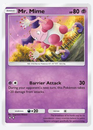 Mr. Mime — catalogusbeeld