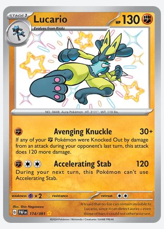 Lucario — catalogusbeeld