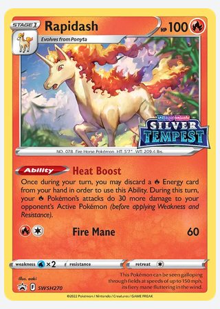 Rapidash — catalogusbeeld