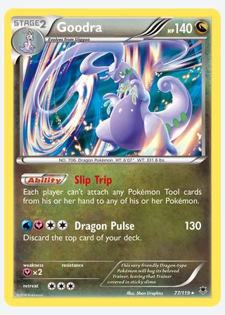 Goodra — catalogusbeeld