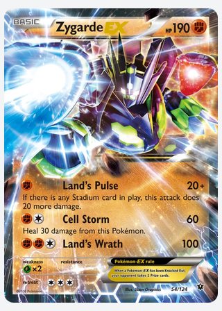 Zygarde EX — catalogusbeeld