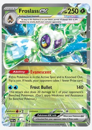 Froslass ex — catalogusbeeld