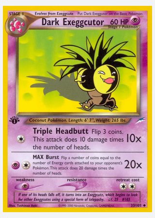 Dark Exeggutor — catalogusbeeld