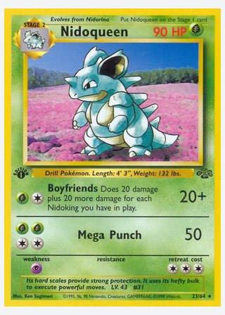 Nidoqueen — catalogusbeeld