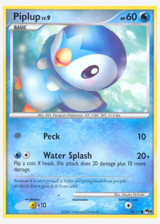 Piplup — catalogusbeeld