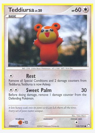 Teddiursa — catalogusbeeld