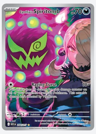 Cynthia's Spiritomb — catalogusbeeld