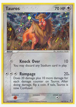 Tauros — catalogusbeeld