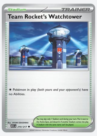 Team Rocket's Watchtower — catalogusbeeld