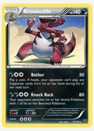 Krookodile — catalogusbeeld