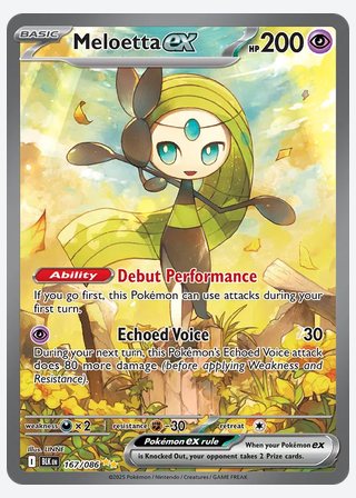 Meloetta ex — catalogusbeeld