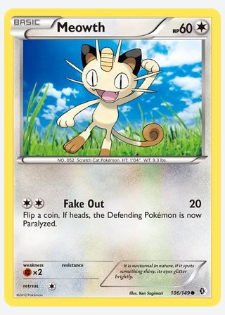 Meowth — catalogusbeeld