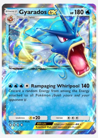Gyarados ex — catalogusbeeld