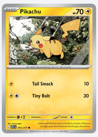 Pikachu — catalogusbeeld