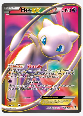 Mew-EX — catalogusbeeld