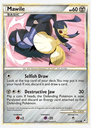 Mawile — catalogusbeeld
