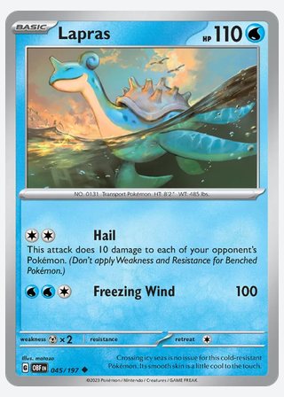 Lapras — catalogusbeeld