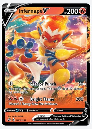Infernape V — catalogusbeeld