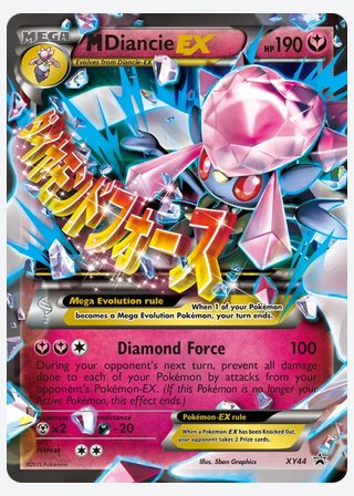 M Diancie EX — catalogusbeeld