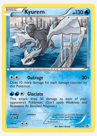 Kyurem — catalogusbeeld