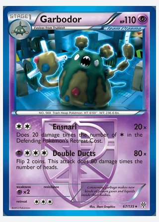 Garbodor — catalogusbeeld